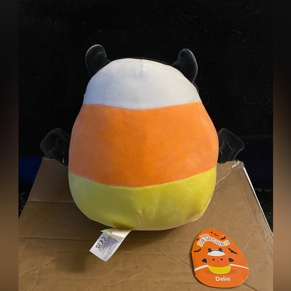 NWT 8” Delie the candy corn bat Squishmallow - Picture 4 of 5